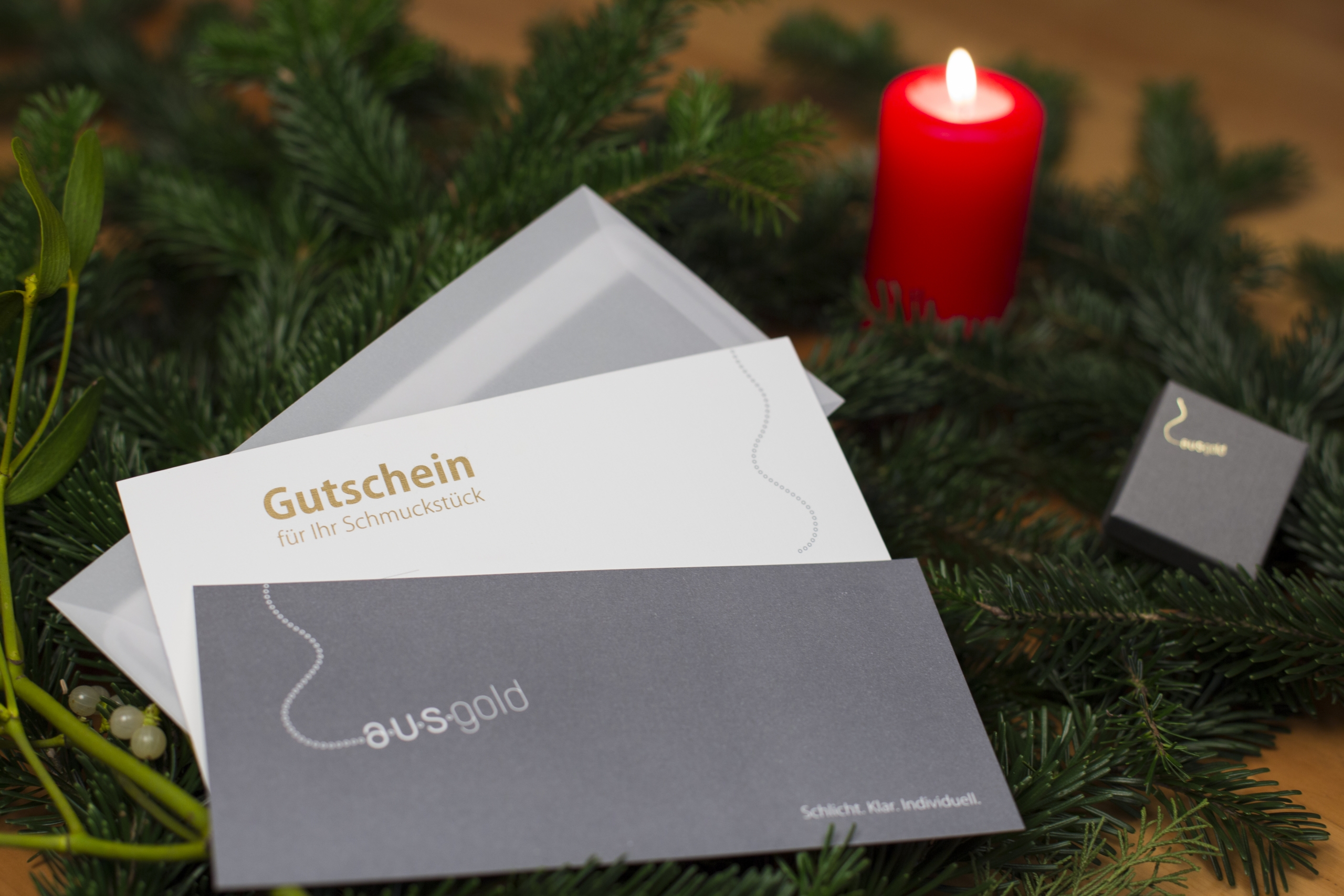 Schmuckgutschein Weihnachten 2020